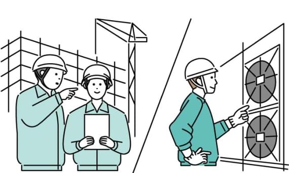 施工管理には、2つのキャリアがあり自分に合った働き方ができる